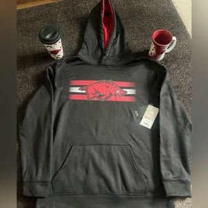 Arkansas razorback men’s dry fit hoodie